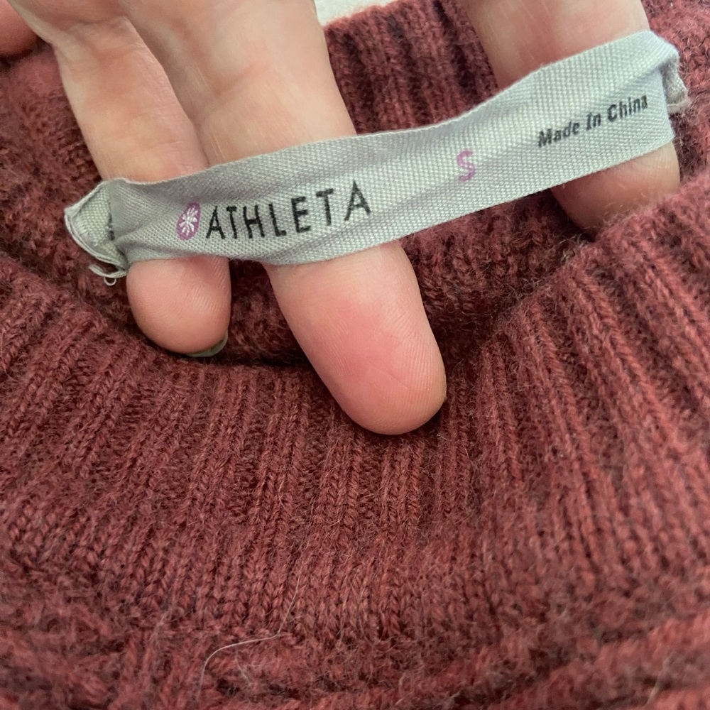 Athleta Ribbed Sweater - Picture 3 of 5